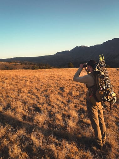 Glassing at sunrise